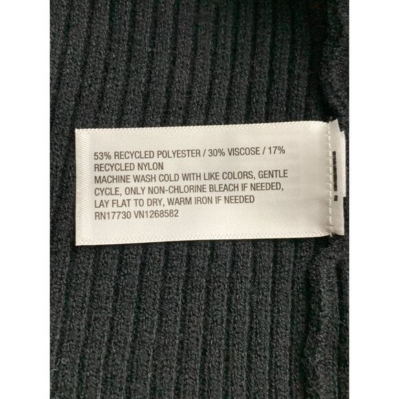 A New Day Womens Black Plaid Button-Up Cardigan Sweater With Pockets Size Small - Picture 12 of 14